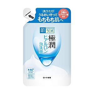 ロート製薬 【肌研（ハダラボ）】極潤ヒアルロン泡洗顔　つめかえ用（140ｍｌ）