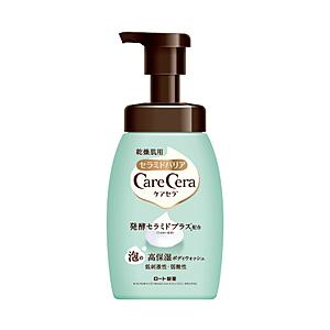 ロート製薬 CareCera（ケアセラ）泡の高保湿ボディウォッシュ 450ml ピュアフローラルの香...