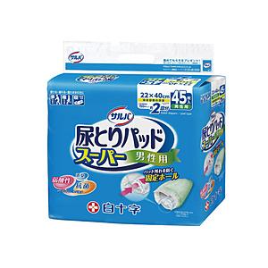 白十字 サルバ 尿とりパッド スーパー 男性用 45枚入