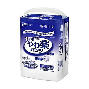 白十字 PUサルバ やわ楽パンツ LLサイズ 20枚入