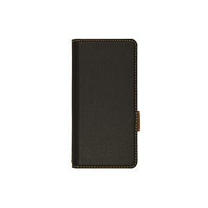 ラスタバナナ Xperia Ace II 薄型手帳ケース サイドマグネット ブラック 6115XPA...