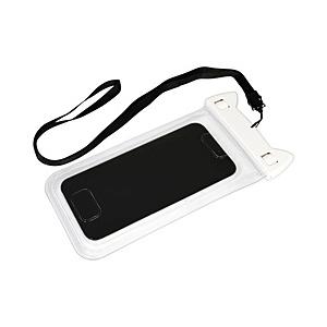 ラスタバナナ 猫耳防水ケース Lサイズ  ホワイト RFRWPL06WH