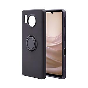 ラスタバナナ AQUOS sense7(SH-53C/SHG10) TPUリングケース  ネイビー ...