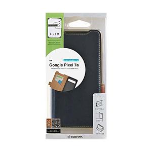 ラスタバナナ Google Pixel 7a 薄型手帳ケース サイドマグネット カード3枚