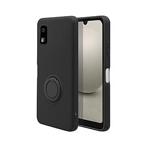 ラスタバナナ AQUOS wish3 TPUリングケース BK  ブラック 7562AQOW3TP