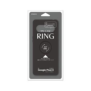 ラスタバナナ Google Pixel 8 TPUリングケース  ブラック 7738P8TPRBK