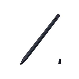 ラスタバナナ 〔タッチペン：iPad・汎用/USB-A充電式〕パームリジェクション/静電切替  ブラ...