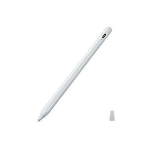 ラスタバナナ 〔タッチペン：iPad・汎用/USB-A充電式〕パームリジェクション/静電切替  ホワ...