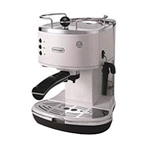 デロンギ ECO310W ホワイト ≪エスプレッソマシン兼用≫コーヒーメーカー（1.4L）