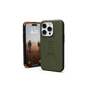 UAG UAG製 CIVILIAN iPhone 14 Pro用 ケース  オリーブ UAG-IPH...