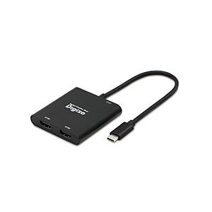 PRINCETON(プリンストン) 映像変換アダプタ [USB-C オス→メス HDMIｘ2 /US...