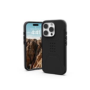 UAG iPhone 16 Pro 耐衝撃ケース MAGSAFE対応 CIVILIAN  ブラック ...