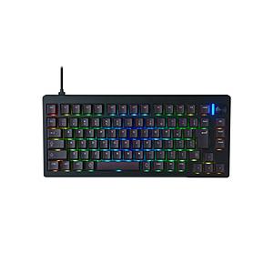 PRINCETON(プリンストン) ゲーミングキーボード  ブラック UP-MKGA75MTL-J ...