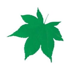 ヤマコー 型抜きクリアシート（200枚入） 65366 青もみじ ＜QKL2002＞