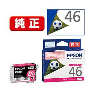EPSON(エプソン) 純正プリンターインク サッカーボール マゼンタ ICM46A1