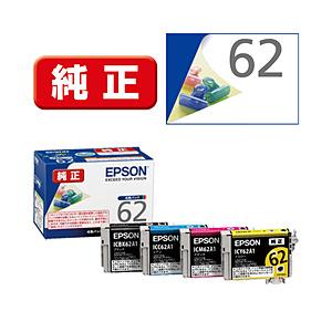 EPSON(エプソン) 純正プリンターインク  4色パック IC4CL62A1