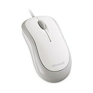 Microsoft(マイクロソフト) 有線マウス［光学式・USB］　Microsoft Basic Optical Mouse（3ボタン・シルキーホワイト）　P58-00045 [振込不可]
