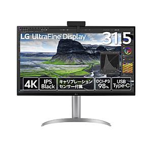 LG(エルジー) USB-C接続 PCモニター  ブラック 32UQ85RV-W ［32型 /4K(3840×2160） /ワイド］