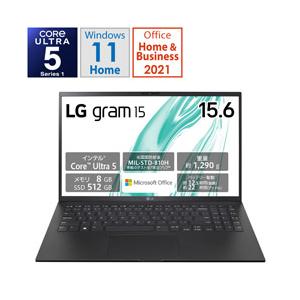 ノートパソコン LG gram 15Z90S-MR54J2 ［15.6型 /Windows11 Ho...