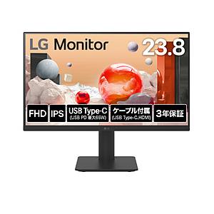 LG(エルジー) USB-C対応 PCモニター LG Monitor  24MS570B-B ［23...