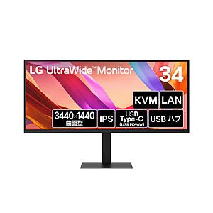LG(エルジー) USB-C接続 PCモニター LG UltraWide  34U650A-B ［3...