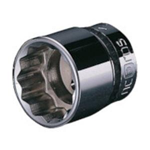 KTC ネプロス　９．５ｓｑ．ソケット（十二角）１７ｍｍ   NB3-17W