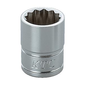 KTC 9．5sq．ソケット（十二角）22mm　B322W