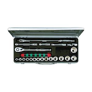 京都機械工具 12．7sq．ソケットレンチセット［21点］　TB415BX