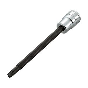 京都機械工具 9．5sq．ロングT型トルクスビットソケットT55 BT3T55L