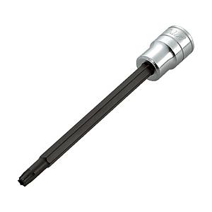 京都機械工具 9．5sq．ロングT型いじり止めトルクスビットソケットT27 BT3T27HL