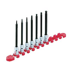 KTC 9．5sq．ロングヘキサゴンビットソケットセット［9コ組］　TBT3L09BH