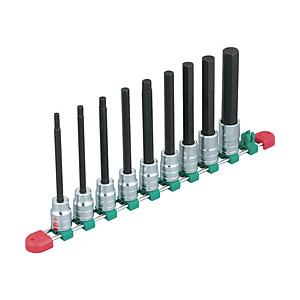 KTC 12．7sq．ロングヘキサゴンビットソケットセット［9コ組］　TBT4L09H