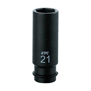 京都機械工具 12.7sq. インパクトレンチ用ソケット（ディープ薄肉）21mm BP4L21TP