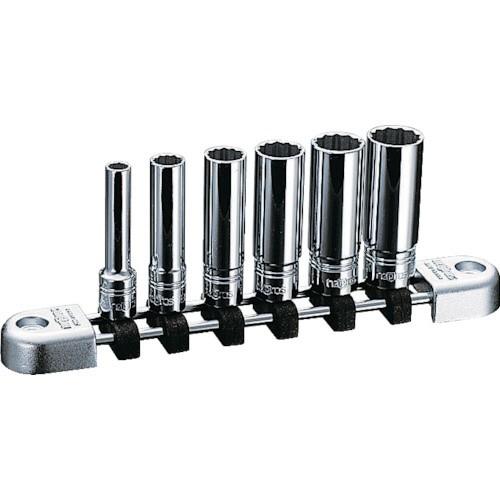 KTC ネプロス　６．３ｓｑ．ディープソケットセット［６コ組］