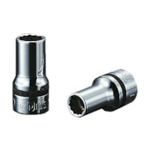 KTC ネプロス　９．５ｓｑ．セミディープソケット（十二角）１０ｍｍ   NB3M-10W