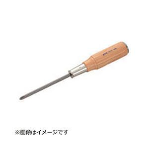 KTC ＫＴＣ　木柄ドライバ　クロス貫通タイプＮｏ．２   PD-2