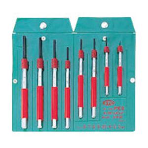 京都機械工具 PK8 KTC ノックピンポンチセット[8本組]