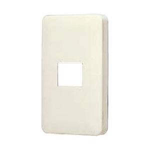 Panasonic(パナソニック) フルカラー腰高ワンタッチモダンプレート 1コ用（ミルキーホワイト...