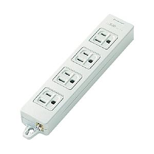 Panasonic(パナソニック) OAタップ (3ピン式・4個口) WCH2304HP グレー