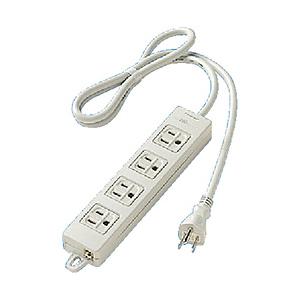 Panasonic(パナソニック) 電源タップ （3P・4個口・接地15A形・1m・グレー）　WCH...
