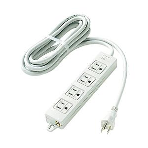 Panasonic(パナソニック) 電源タップ　（4個口・3m・グレー）WCH2334HP