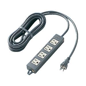 Panasonic(パナソニック) 電源タップ （3P・4個口・接地15A形・5m・ブラック）　WC...