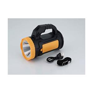 セーブインダストリー 乾電池でもつかえる充電式5Wサーチライト ［LED /単3乾電池×3］