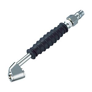 トラスコ中山 ラバー付タイヤチャック　自動車用　185mm　TE24GP