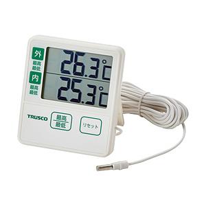 トラスコ中山 ＴＲＵＳＣＯ　屋内屋外温度計   IOT-2070