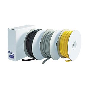 トラスコ中山 安心クッションはさみこみ型ロール巻き 30m ブラック TAC930BK