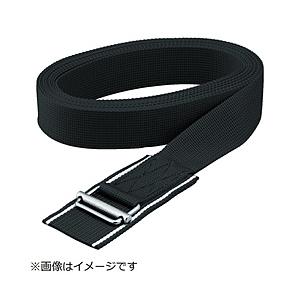 トラスコ中山 簡易結束ベルト「くくり帯」 40mmX5m 黒 KR405BK