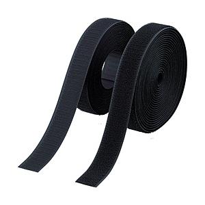 トラスコ中山 マジックテープ 縫製タイプ 50mmX5m 黒 TMSH505BK