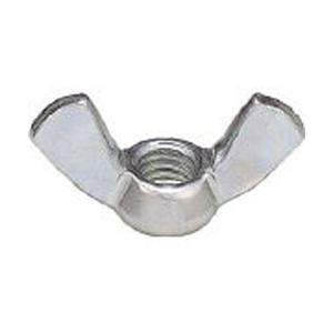 トラスコ中山 蝶ナット　ユニクロム　サイズM6×1．0　56個入　B370006