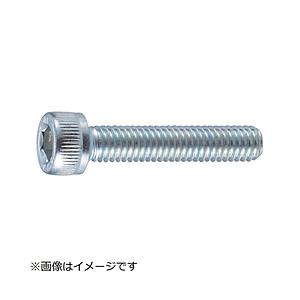 トラスコ中山 六角穴付ボルトユニクロ 全ネジ サイズM4X8 58本入 B620408